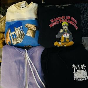 Graphic Sweatshirts Bundle - Various Brands